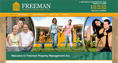 Desktop Screenshot of freemanpm.com